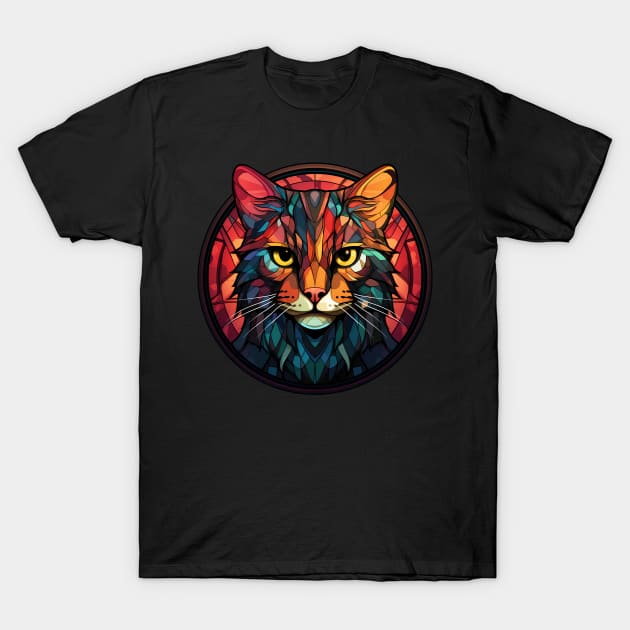 Proud Red Cat - Cat Lover T-Shirt by Seraphine